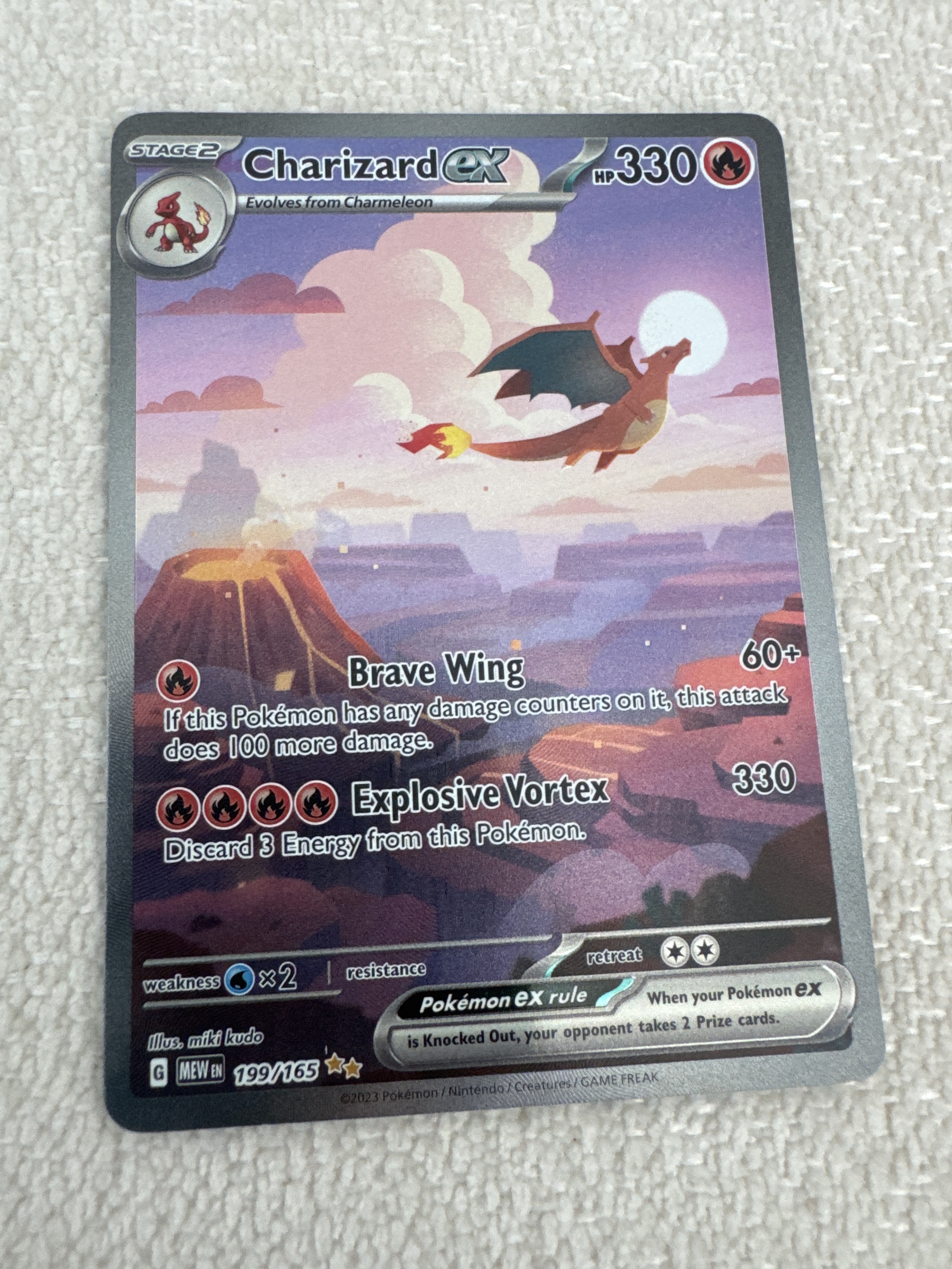 Charizard ex — seller photo
