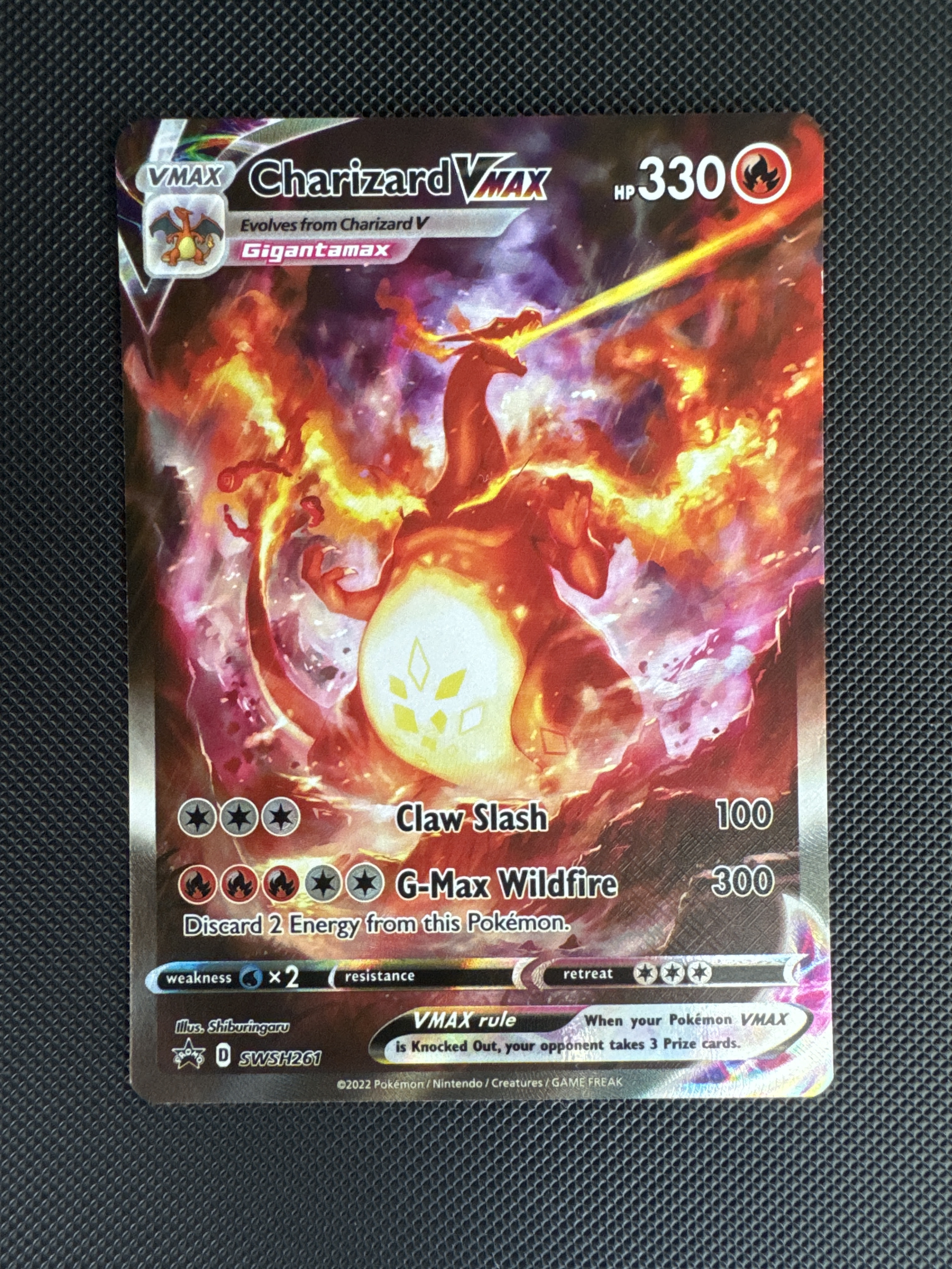 Charizard VMAX — seller photo
