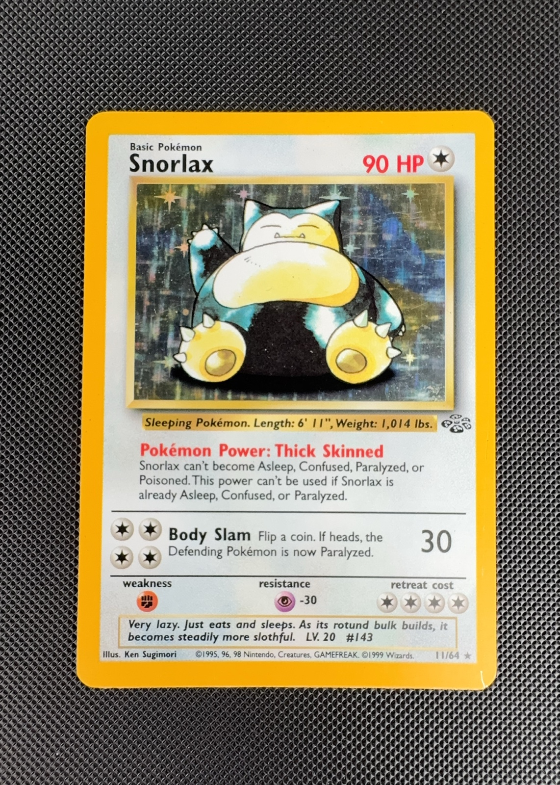 Snorlax — seller photo