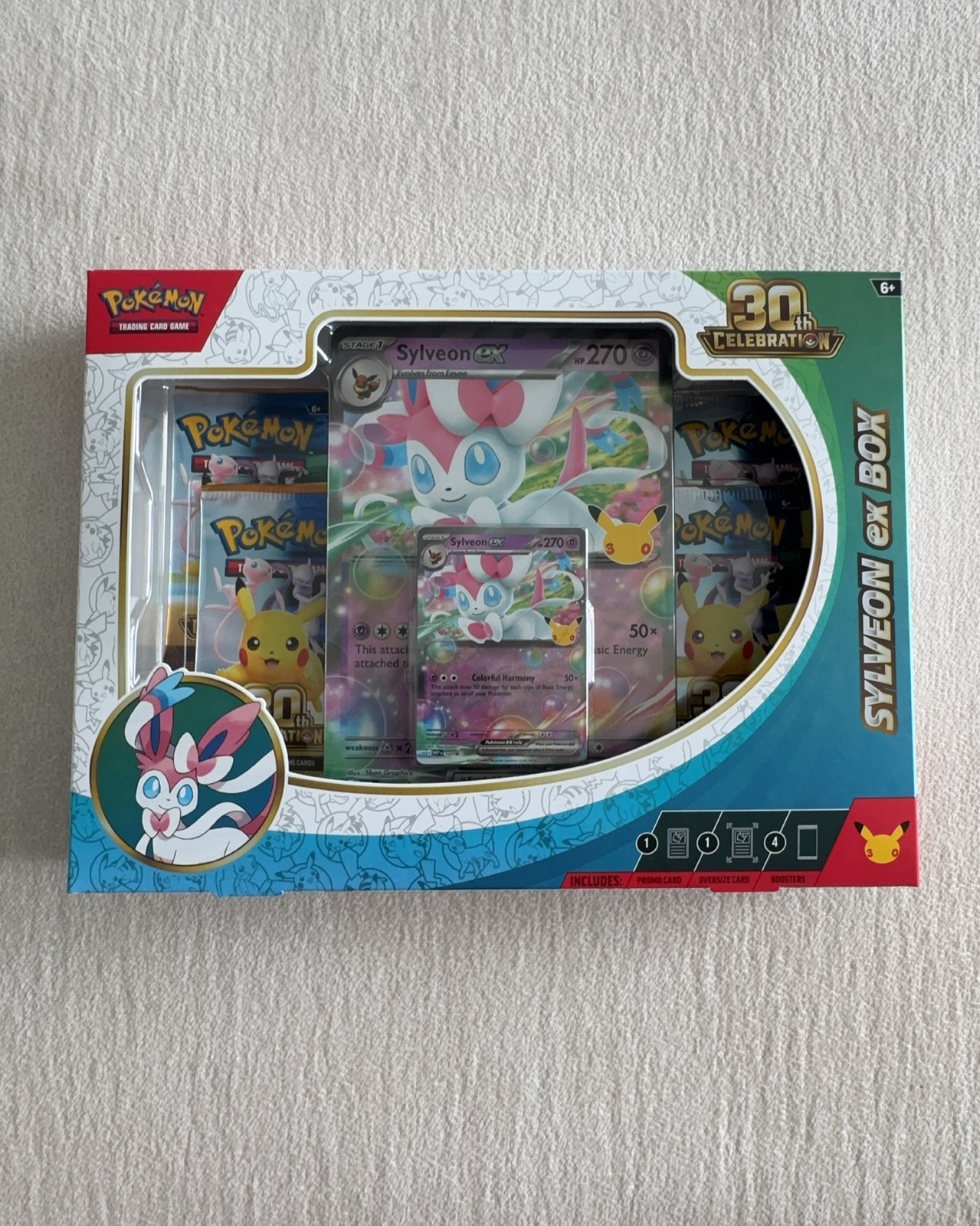 30th Celebration Sylveon ex Box 2026 EN (Factory Sealed)