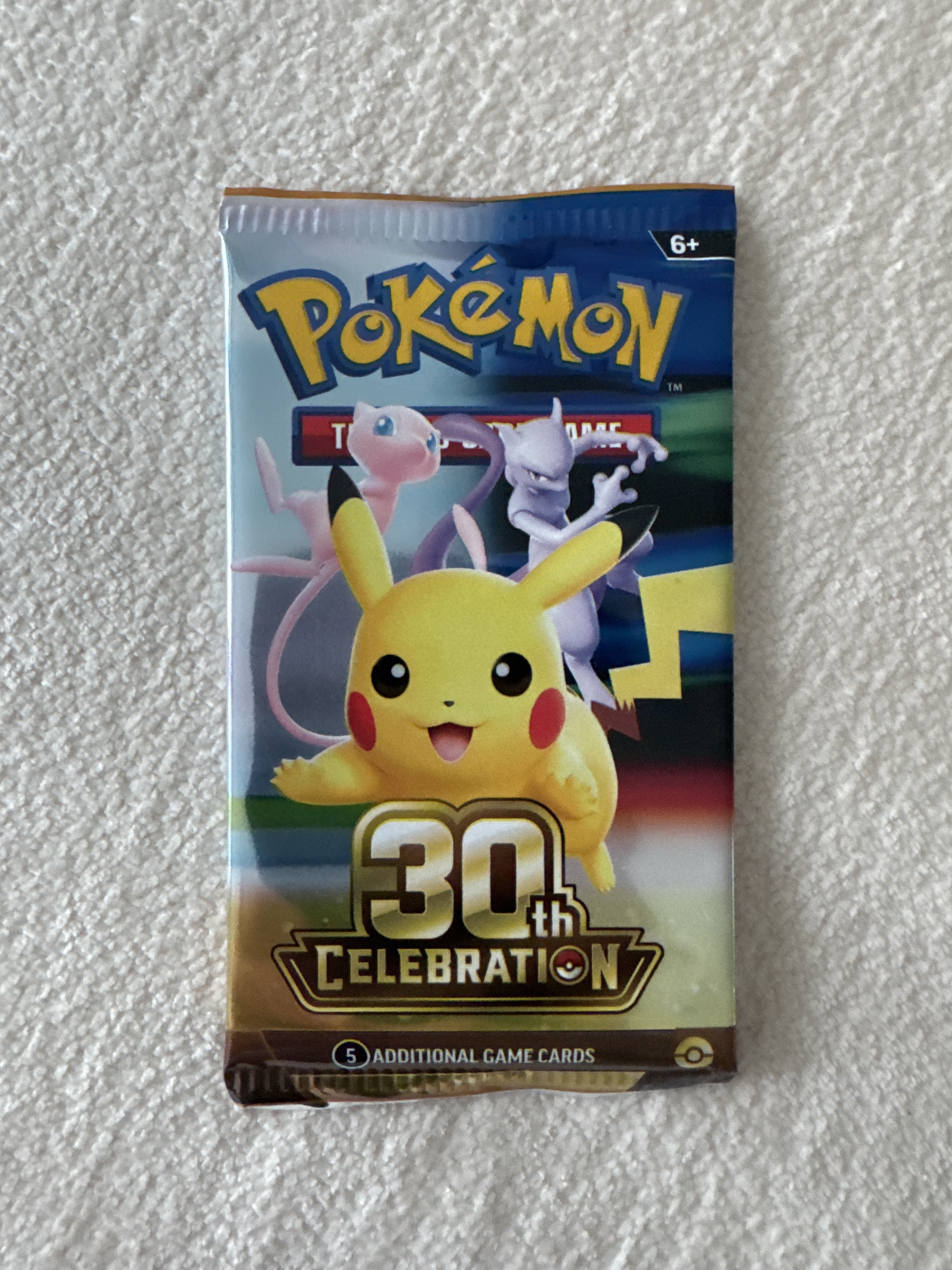 30th Celebration Booster Pack — seller photo