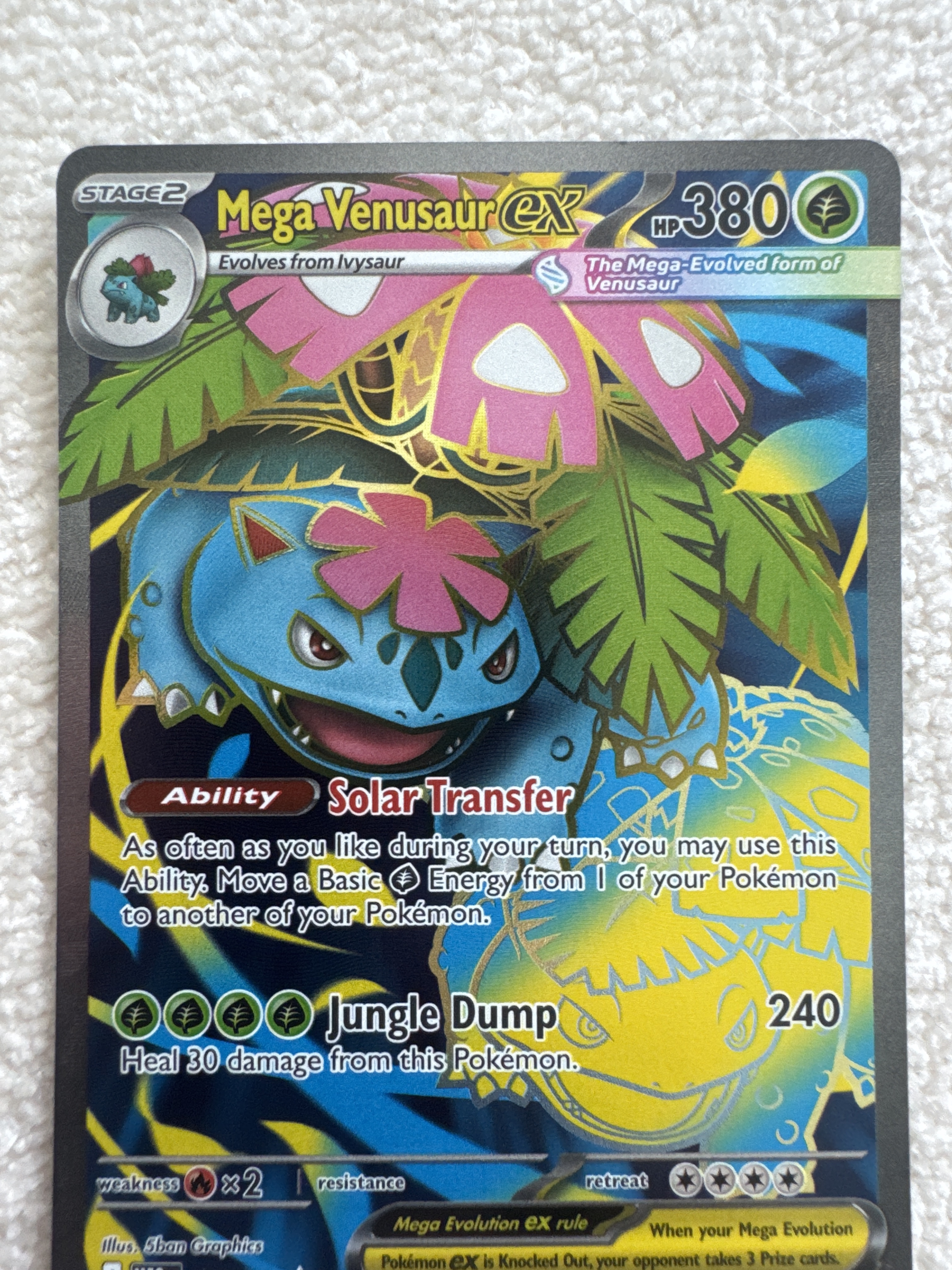 Mega Venusaur ex — seller photo