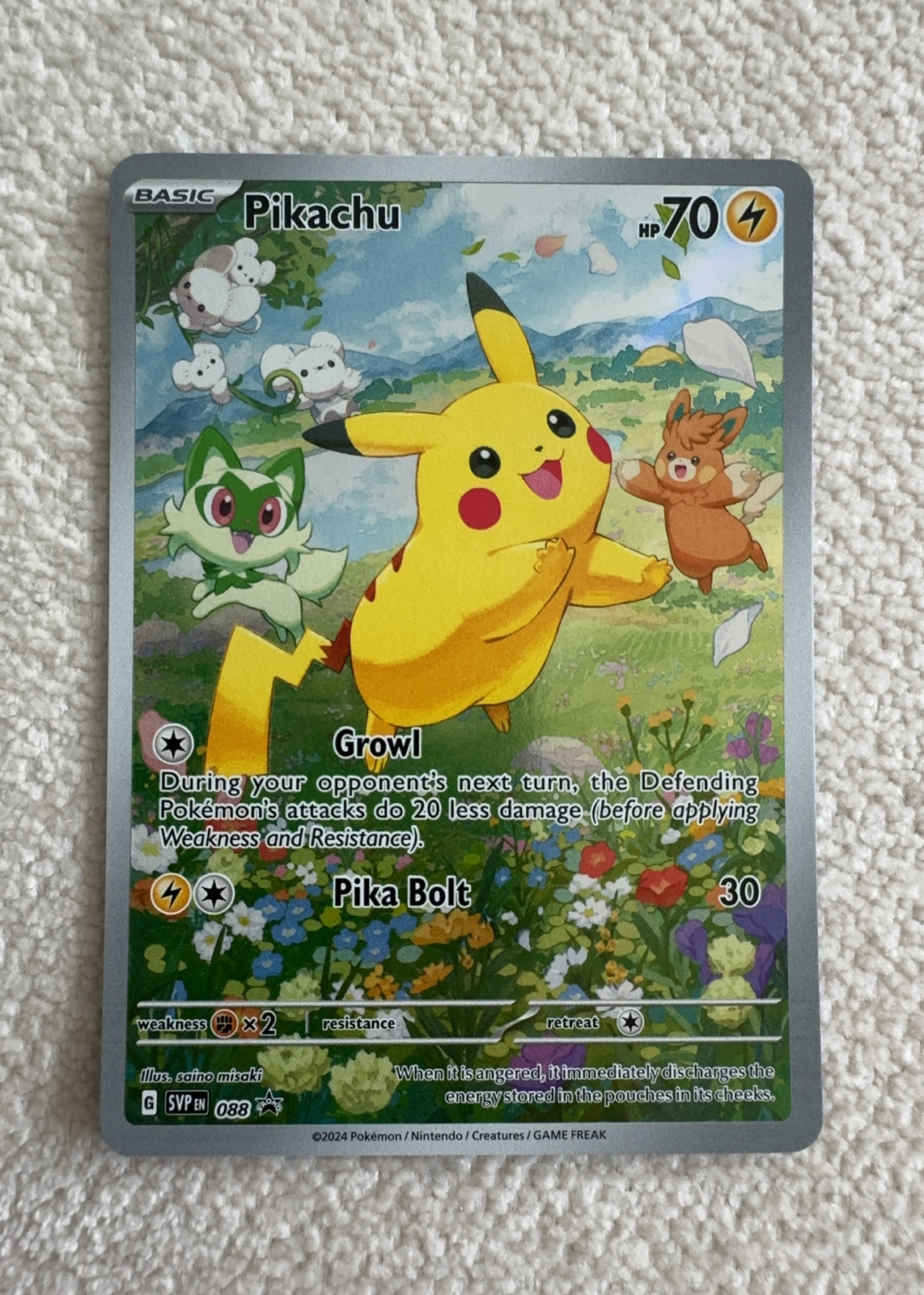 Pikachu — seller photo