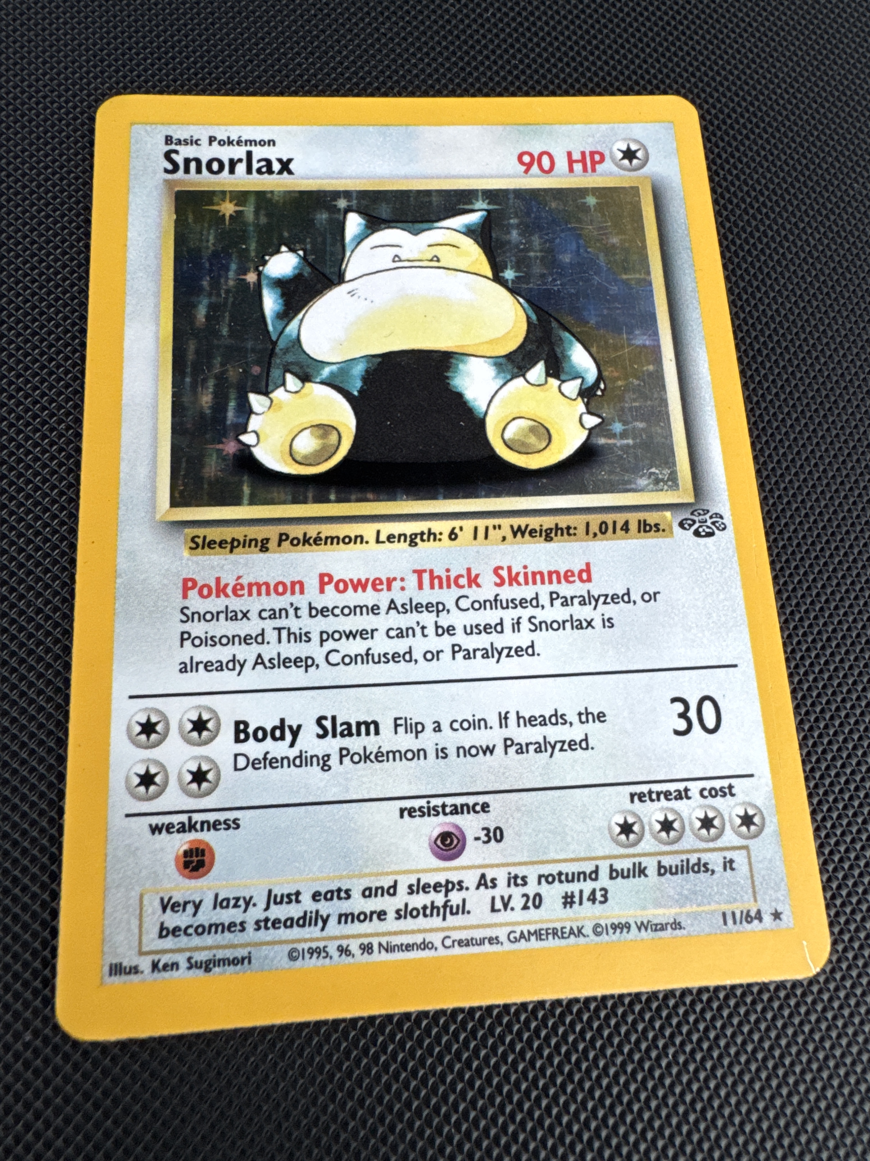 Snorlax — seller photo