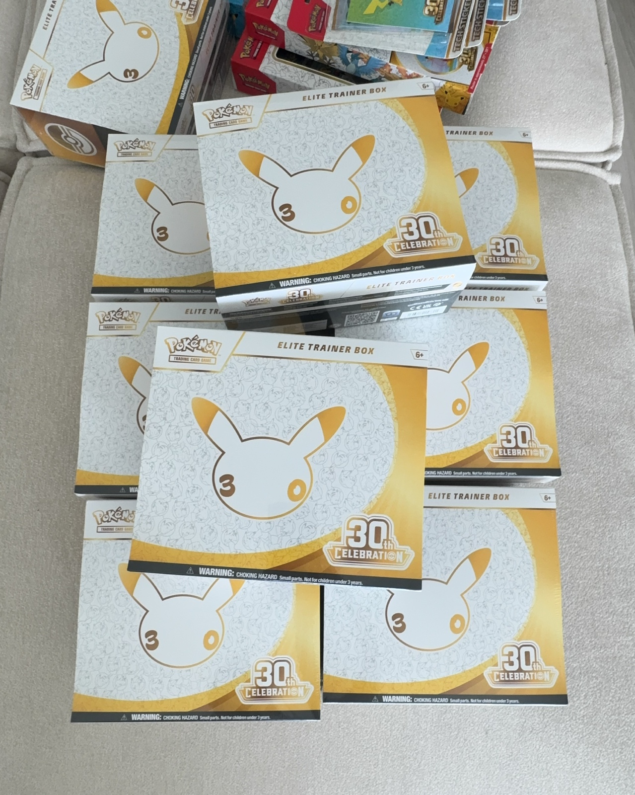 Sealed 30th Celebration Elite Trainer Box