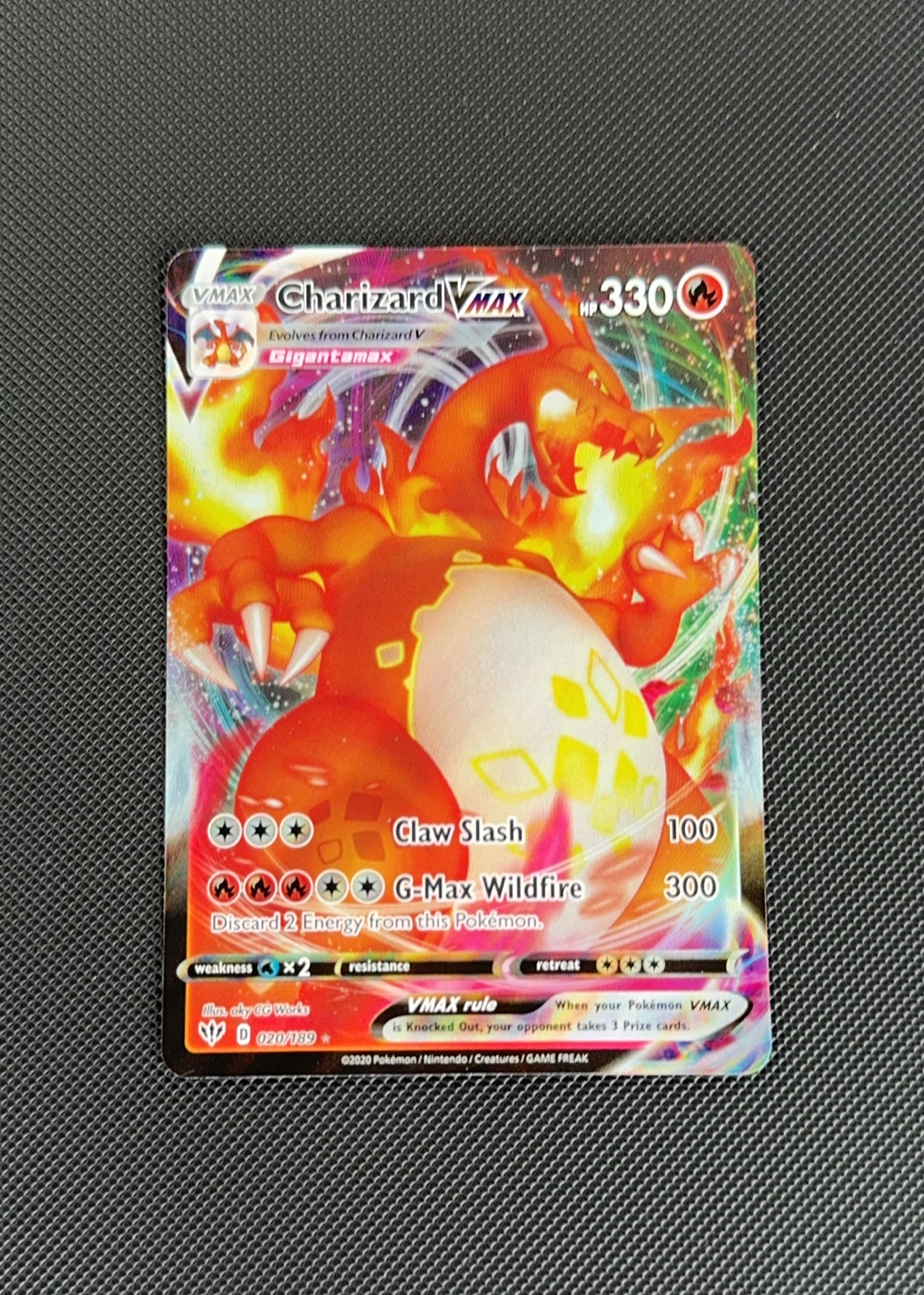 Charizard VMAX — seller photo