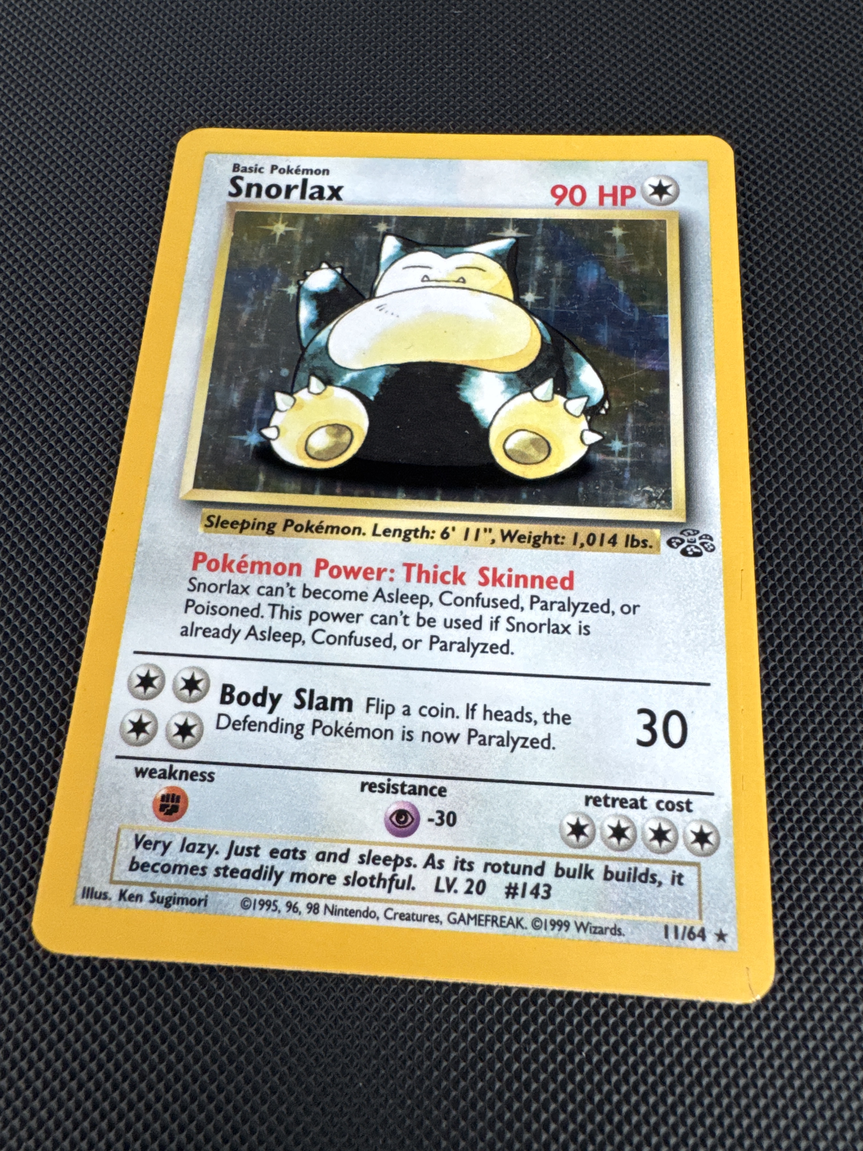 Snorlax — seller photo