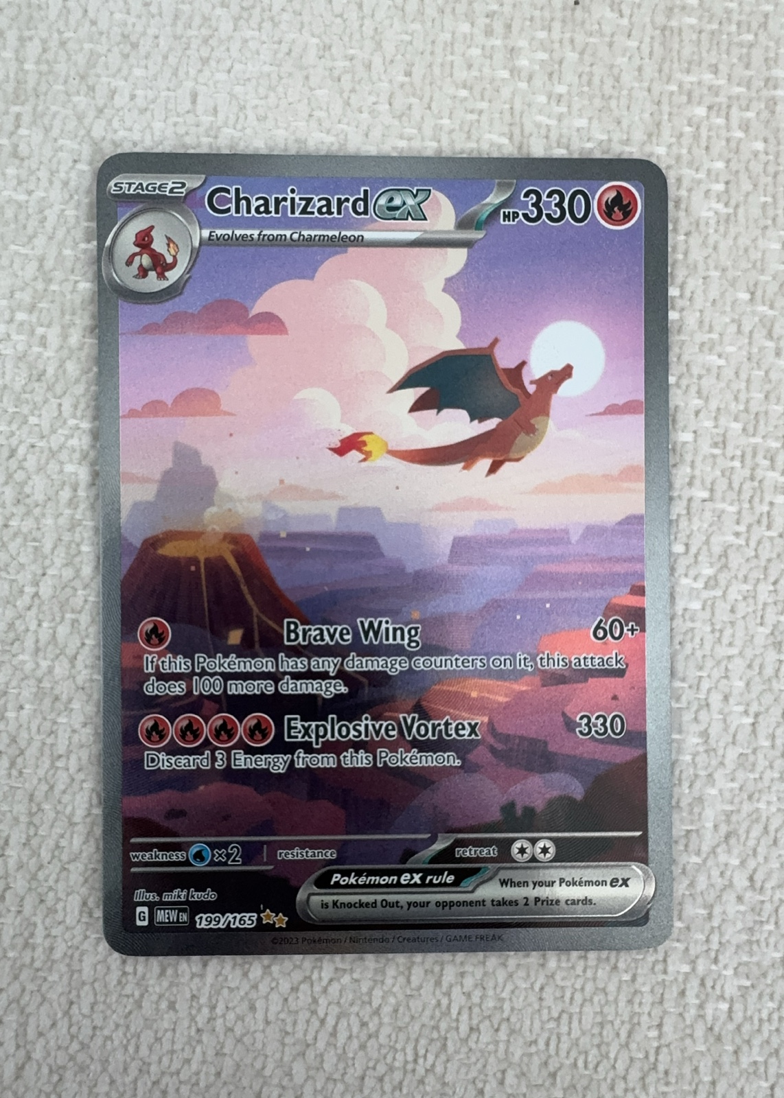 Charizard ex — seller photo