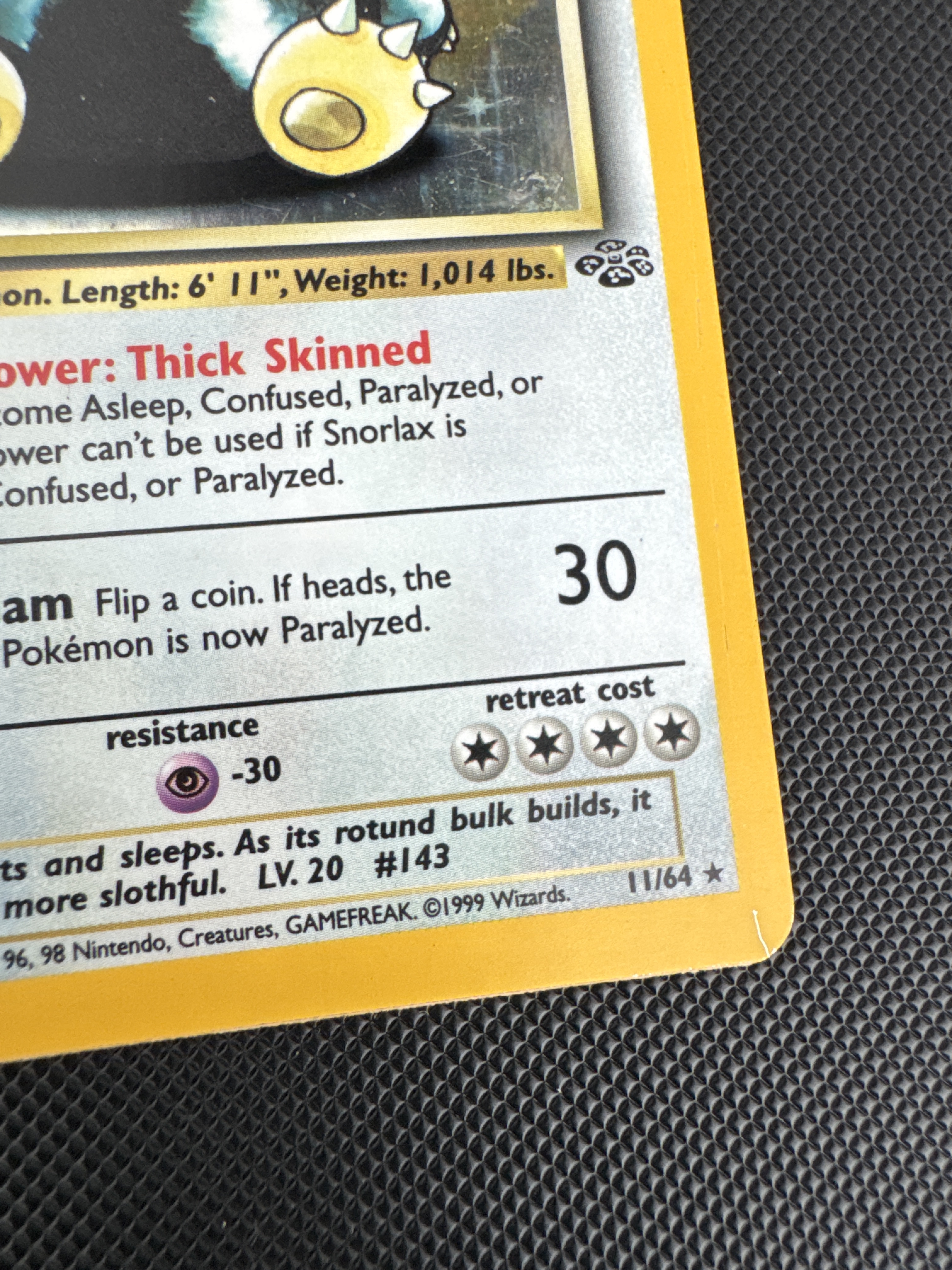 Snorlax — seller photo