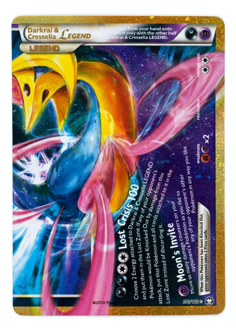 Darkrai & Cresselia LEGEND 100/102 30th Celebration: Classic Collection 2026 - LEGEND Holofoil EN (Raw - Near Mint)