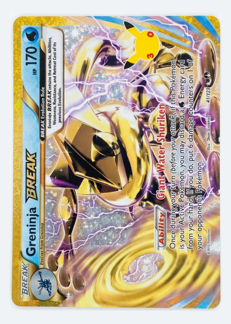 Greninja BREAK 41/122 30th Celebration: Classic Collection 2026 - Rare BREAK Holofoil EN (Raw - Near Mint)