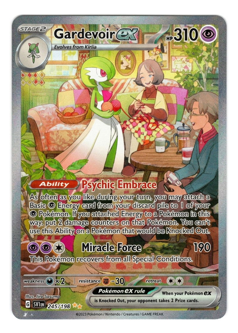 Gardevoir ex 245/198 Scarlet & Violet 2023 - Special Illustration Rare Holofoil EN (Raw - Near Mint)