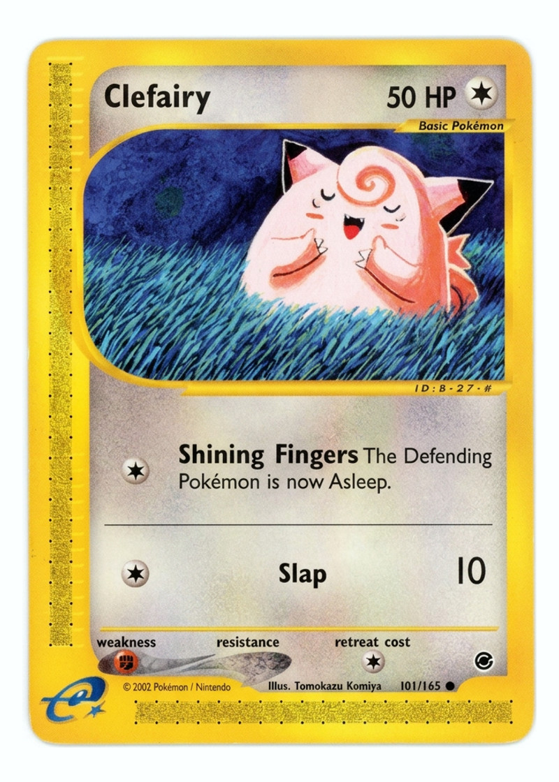 Clefairy 101/165 Expedition Base Set 2002 - Common EN (Raw - Near Mint)