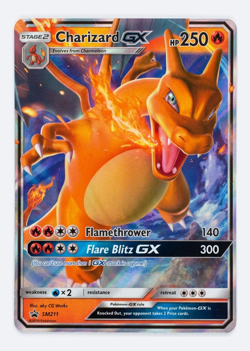 Charizard-GX SM211 SM Black Star Promos 2017 - Promo Holofoil EN (Raw - Near Mint)