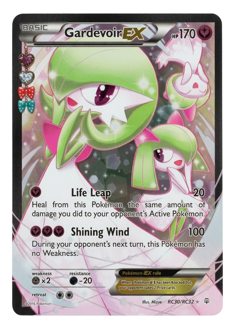 Gardevoir EX RC30/RC32 Generations 2016 - Rare Ultra Holofoil EN (Raw - Near Mint)