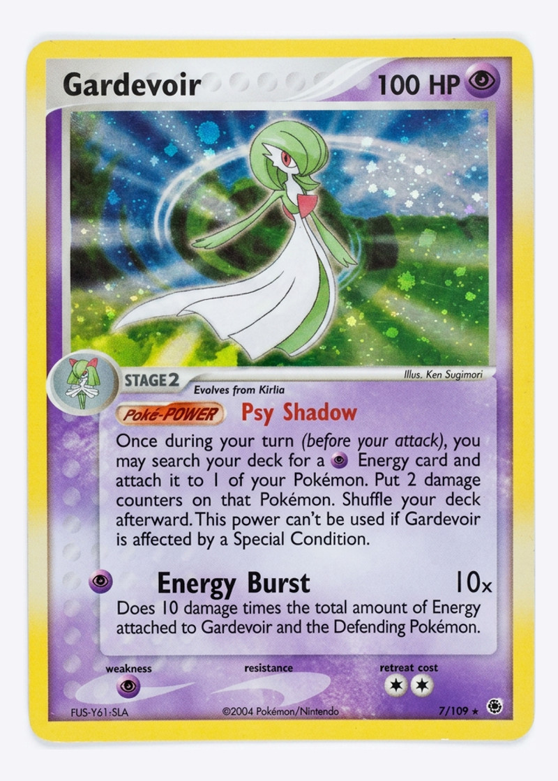 Gardevoir 7/109 Ruby & Sapphire 2003 - Rare Holo EN (Raw - Near Mint)