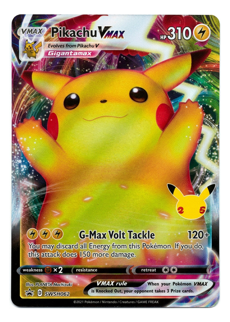 Pikachu VMAX SWSH062 SWSH Black Star Promos 2019 - Promo Holofoil EN (Raw - Near Mint)