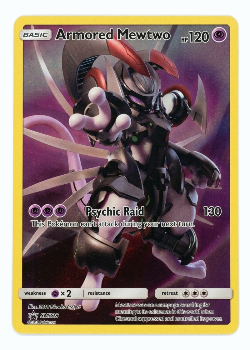 Armored Mewtwo SM228 SM Black Star Promos 2017 - Promo Holofoil EN (Raw - Near Mint)