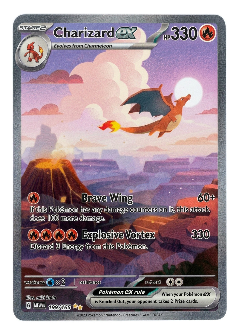 Charizard ex 199/165 151 2023 - Special Illustration Rare Holofoil EN (Near Mint)