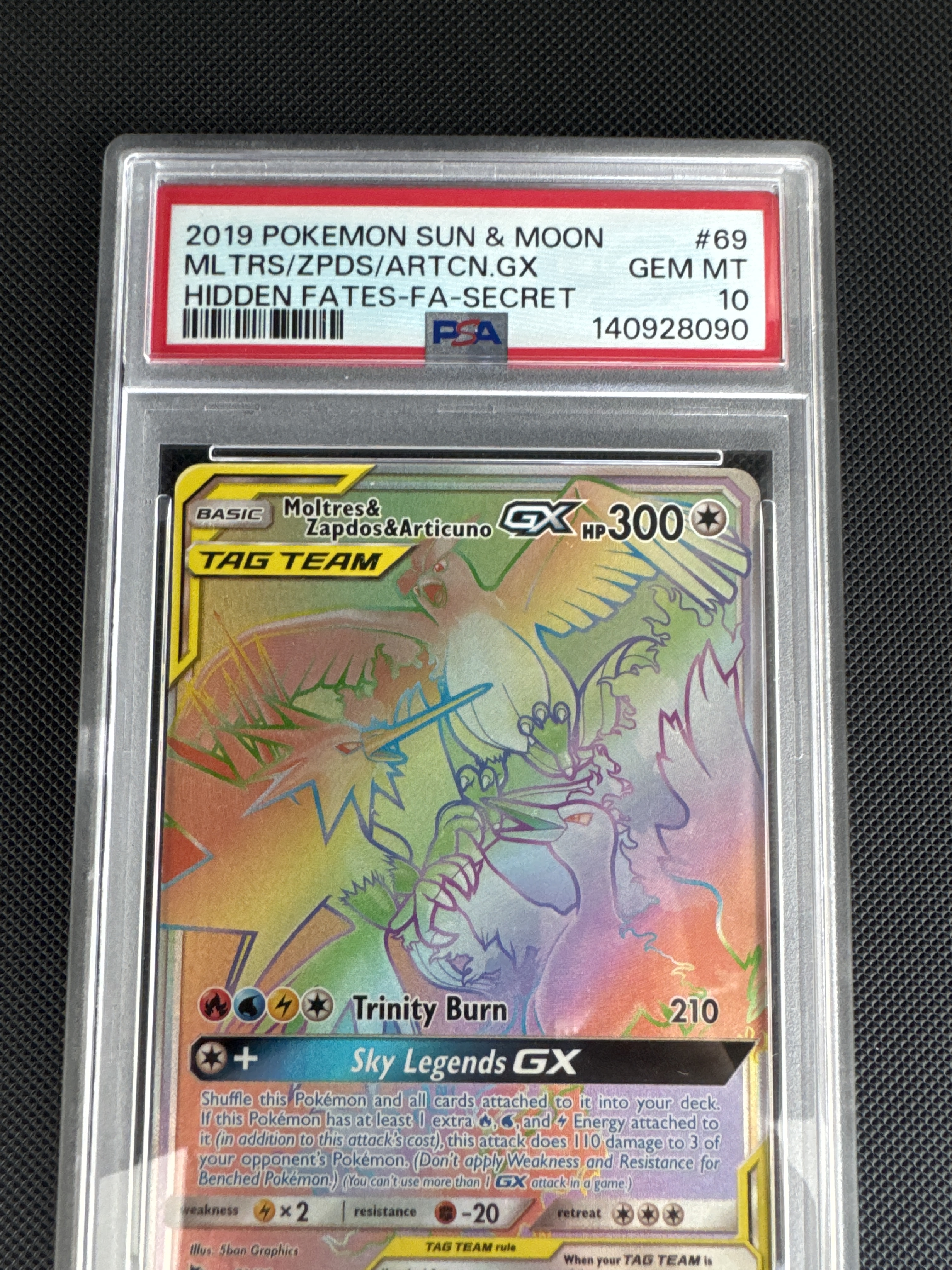 Moltres & Zapdos & Articuno-GX — seller photo